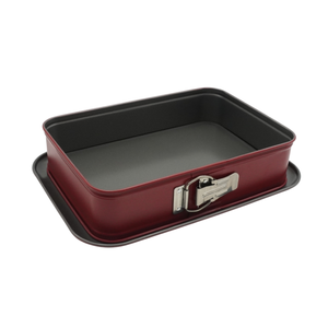 Moule à gâteau rectangulaire à fond amovible 11x7 pouces (28x19 cm), revêtement antiadhésif durable pour la cuisson des gâteaux - Product Image 4