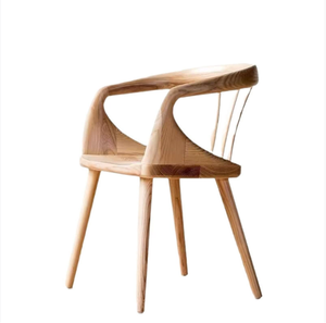 Chaises de cuisine modernes <span class=keywords><strong>Fauteuil</strong></span> en bois massif de haute qualité avec hauteur réglable Chaise bon marché en métal pour la salle à manger à la maison - Product Image 4