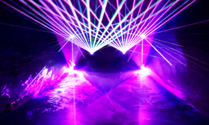 Alta calidad 3W Full RGB Proyector láser Venta al por mayor Night Club Disco Stage Animación Haz de luz Iluminación de escenario de alta calidad - Product Image 5