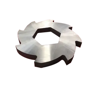 タイヤ二重シャフトシュレッダー歯刃ナイフタイヤ用ゴム金属プラスチックガラス等 - Product Image 1