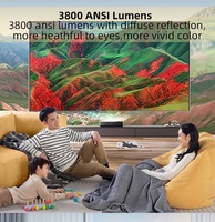 Projecteur laser DLP Hisense L5G 120 pouces 380NIT 4K UHD UST Smart Home avec mise au point automatique Android MEMC Beamer