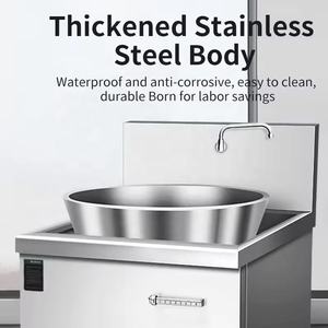 380 220V công suất cao 8 15KW thương mại cảm ứng nồi Trung Quốc Chảo phạm vi lõm Burner bếp cho nhà hàng thiết bị nhà bếp - Product Image 3