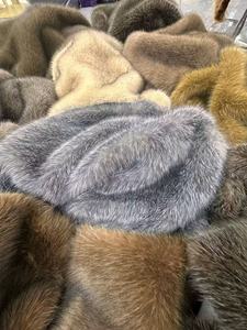 Fausse fourrure tricolore imitation marmotte pour manteaux d'hiver, couvertures, jouets en peluche, sacs, etc. - Product Image 2