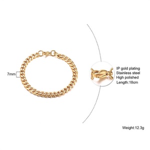 Bracelet personnalisé minimaliste pour homme, chaîne en corde, chaîne gourmette - Product Image 4
