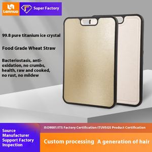 Planche <span class=keywords><strong>à</strong></span> <span class=keywords><strong>d</strong></span>écouper jetable en titane pur double face, antibactérienne, écologique, anti-moisissure, pour cuisine, <span class=keywords><strong>à</strong></span> coller, usage domestique - Product Image 5