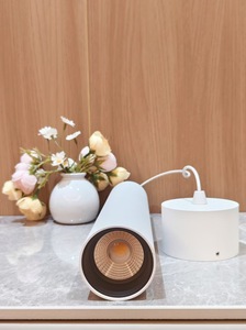 Minimalista camera da letto a LED lampadario di piccole dimensioni Clear Bar Soft faretto <span class=keywords><strong>con</strong></span> controllo intelligente luci a sospensione - Product Image 6