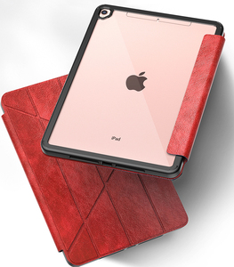 Cho <span class=keywords><strong>iPad</strong></span> 9.7 Inch 2017/2018 Tự Động Ngủ Ba Lớp Da Tổng Hợp Máy Tính Bảng Redmi 11 Xiaomi 6 <span class=keywords><strong>Mi</strong></span> Pad 6S Pro Trường Hợp - Product Image 5