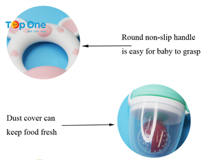 TopOne Silicone alimentation bébé bouche nourriture fruits mangeoire sucette 3 tailles différentes dentition sucettes bébé mangeoire mamelon pour bébé - Product Image 2