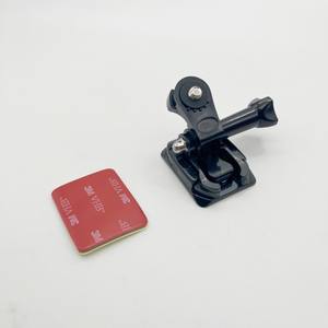 Soporte Adaptador para GoPro con Clip de Conexión Rápida, Rotación de 360 Grados, Accesorio para Casco de Motocicleta, Soporte Metálico Tipo Lazo - Product Image 3