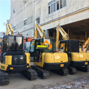 Excavatrice PC56-7 Komatsu d'occasion du Japon Poids en ordre de marche de 6 tonnes Bonne condition avec pompe à moteur Moteur PLC d'occasion - Product Image 2