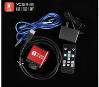 YCS-X80 Trinocular Microscope 4K 1080P Digital Image Acquisition USB Camera for Mobile Phone PCB Repair Industrial Video Tool