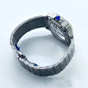 Accessoires de modification de montres mécaniques Santoes, boîtier étanche en acier inoxydable à assembler soi-même avec cadran, modèles Nh35 et Nh36 - Product Image 4