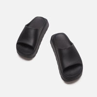 Vente en gros de pantoufles de maison personnalisées sandales d'intérieur pour femmes sandales à semelle épaisse eva chaussures diapositives chaussures pantoufles