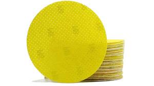 Disque de meulage 225MM 9 pouces, roue de polissage de qualité, papier abrasif auto-agrippant, média de sablage, grain 40-400, oxyde d'aluminium pour cloisons sèches - Product Image 3