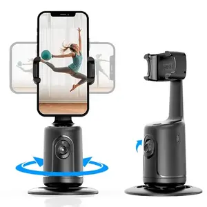 Auto Face Tracking P01 Rotation Gimbal Stabil izer Smartphone Video Vlog AI Smart Selfie Stick Stativ Telefon halter