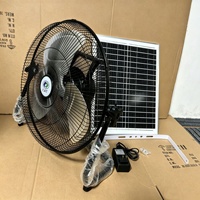 Ventilateur de sol solaire rechargeable 12 pouces, 12 vitesses, grande batterie, USB, portable, ventilateur de bureau DC pour extérieur, stand, maison, dortoir, Afrique, hors réseau