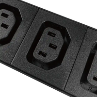 Oit 7way 5XC13 2XC19 Disjoncteur PDU avec compteur, montage en rack, 240V L6-30P C19 C13 30A, PDU avec compteur