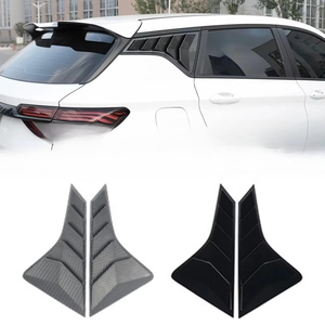 For Geely Coolray Car Rear Triangle <b>Window</b> Shark Cheek Trim Body Kit Rear Side <b>Vent</b> <b>Window</b> Trim Cover Modification Part - Product Image 1