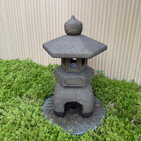 Lanterne en granit de style japonais populaire pour la décoration de jardin, sculptures de jardin, éclairage extérieur, sculpture lumineuse de jardin