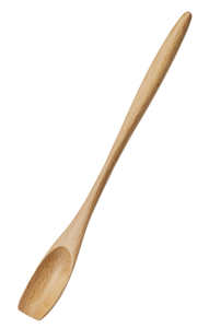 Cuchara de madera de haya fácil de usar para miel, 23 × 2.4 cm, cuchara de madera para tarro de mermelada, agitador largo, cubiertos para bebé - Product Image 4