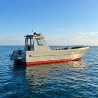 Bateaux de travail en aluminium de 11 m/36 pieds fabriqués par Grandsea, fabricants de bateaux de travail offshore à bas prix à vendre