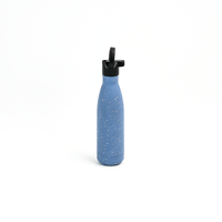 Bouteille isotherme sous vide 500 ml en acier inoxydable à double paroi, thermos pour les voyages en plein air, le fitness, garde au chaud et au froid pendant 24h