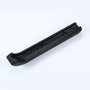 D02 Office Chair Armrest PU Material Black Fixed Armrest For Office Chair <b>Hardware</b> Accessory 2 Piece Set - Product Image 1