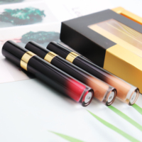 Tube de logo personnalisé plus en gros 15 nuances de maquillage végétalien brillant à lèvres imperméable de luxe nu vendeur de brillant à lèvres liquide rouge à lèvres