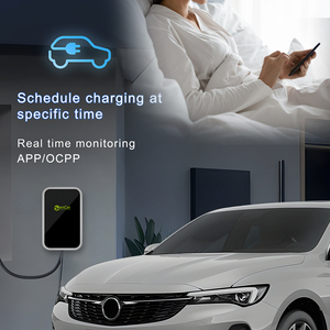 Borne de recharge murale 16A 32A 7kW 11kW 22kW pour véhicules électriques avec application WIFI, OCPP, équilibrage dynamique de la charge, homologuée WA, usage commercial - Product Image 3
