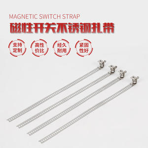 Attaches-câbles en acier inoxydable à tête large, interrupteur magnétique cylindrique miniature CS1-F/U, interrupteur à capteur cylindrique avec fixation facile - Product Image 4