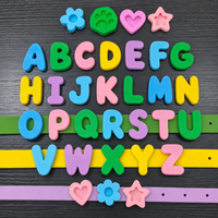 Harnais pour chien en PVC personnalisé avec lettres 3D, laisse pour chien et ensemble de harnais réglable pour chien avec collier personnalisé