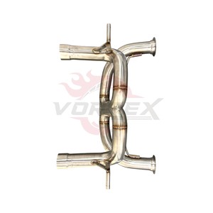 ท่อไอเสียสแตนเลสแบบ X-Pipe ยี่ห้อ Vortex Bolt-on สำหรับ Lamborghini Aventador SVJ ปี 2018-2021 แบบติดตั้งได้โดยตรง - Product Image 2