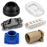 Pièces moulées par injection plastique personnalisées OEM, engrenages en plastique PA POM, accessoires pour casques de sécurité, composants de moulage par injection sur mesure