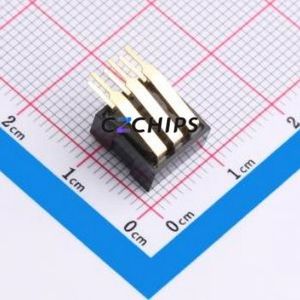 DA-03-K-T DIP Switch Through hole Component (THT) Switch Single Pole Single Throw 3 2.54mm 25mA - Product Image 2