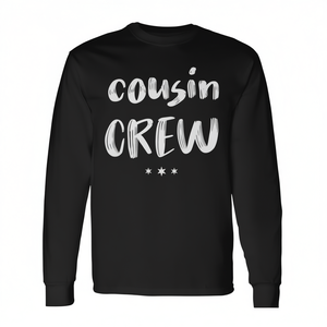 T-shirt a maniche lunghe Cousin Crew per riunioni di famiglia - Product Image 2