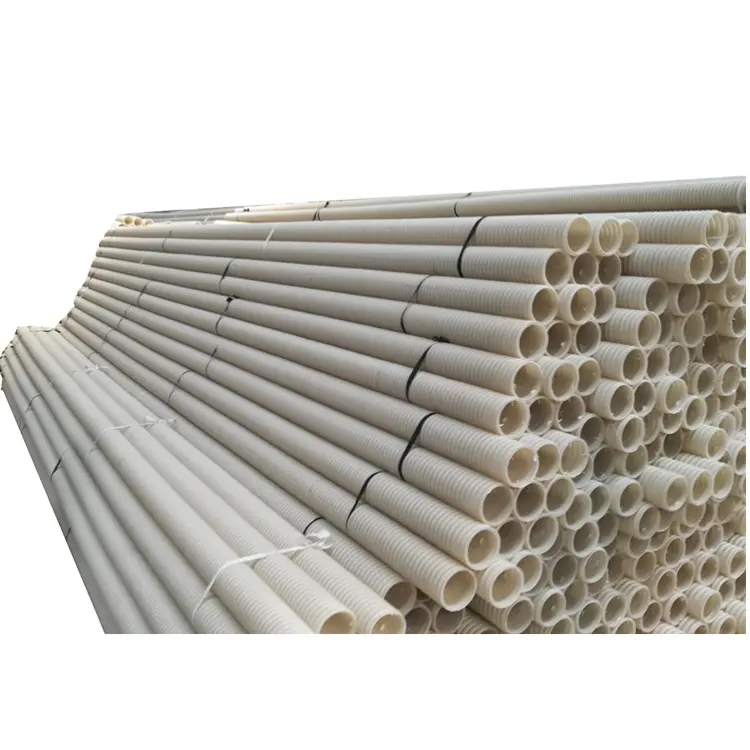 Tubos corrugados de doble pared, PVC-U, DN300, SN8