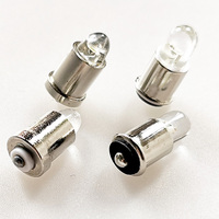 0,3W Mini-Flansch-LED-Lampen Rohmaterial 12V-28V 387PA LED Miniatur-Anzeigeleuchte für Airbus oder Boeing Stroboskoplicht