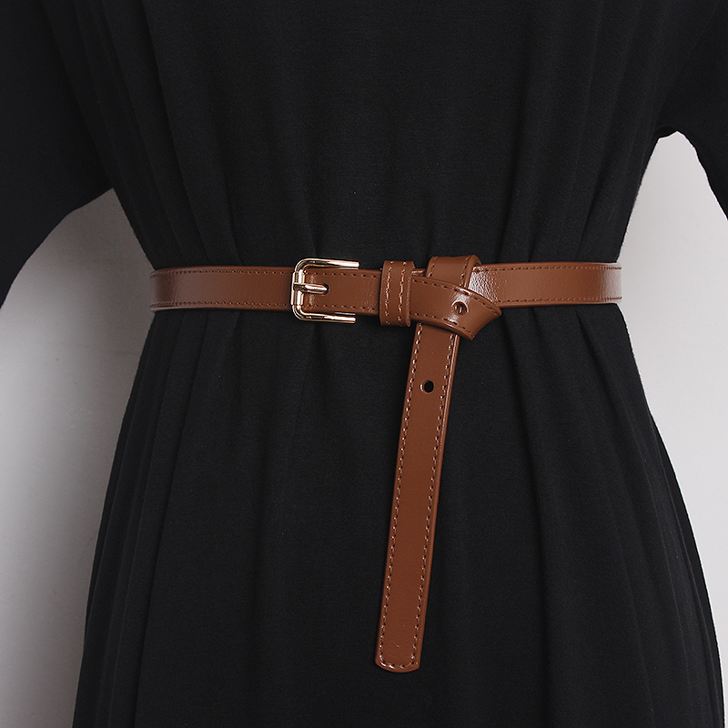 chinese dress ladies WHIPPY Women Wide Elastic Waist Belt for Dresses Fashion Gold Buckle  Stretchy Leather Waistband for Ladies, Black, Fits Waist 24"-28" at Amazon Women's  Clothing store