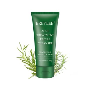 Limpiador Facial BREYLEE con Aceite de Árbol de Té para Eliminar el Acné, Limpiador Facial Antiacné para Hombres - Product Image 3