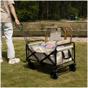Carrito Plegable para Picnic y Camping, Carrito de Playa Plegable, Carrito Utilitario Plegable - Product Image 5