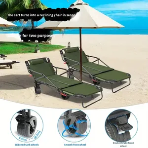 Family Dining &amp; <strong>Fishing</strong> Camping <strong>Cart</strong> Reclining Expandable Outdoor <strong>Cart</strong> for Home Use &amp; Yard - Product Image 2
