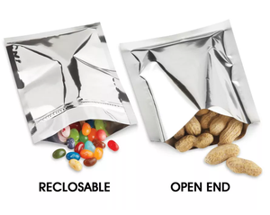 Customized <strong>Aluminum</strong> Foil <strong>Zip</strong> <strong>Lock</strong> Bags <strong>Zip</strong> <strong>Lock</strong> <strong>Aluminum</strong> Mylar Bags <strong>Aluminum</strong> <strong>Zip</strong> <strong>Lock</strong> Bag Food - Product Image 4