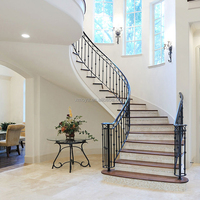 Villa moderne D'escalier Garde-Corps Et Mains Courantes Simple Design De Mode Minimaliste Intérieur Balustrade Balcon Garde-Corps