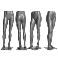 Promotion : Mannequin demi-corps HEF-22, présentoir bas du corps pour pantalons de sport et yoga, vitrine de magasin de vêtements de sport