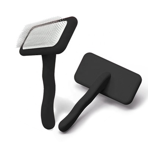 Baoli OEM grande brosse à lisser en bois en caoutchouc souple et épingles ultra souples brosse à lisser pour pelucher les cheveux brosse à lisser - Product Image 2