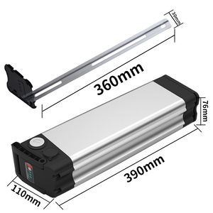 Batería <span class=keywords><strong>de</strong></span> Litio Recargable <span class=keywords><strong>Tipo</strong></span> Pez Plateado para Bicicleta Eléctrica, Batería <span class=keywords><strong>de</strong></span> Iones <span class=keywords><strong>de</strong></span> Litio <span class=keywords><strong>de</strong></span> 36V 48V 18650 para Bicicleta Eléctrica <span class=keywords><strong>de</strong></span> 500W - Product Image 3