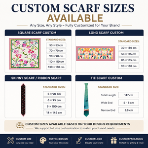 Pañuelo de Seda Real Estampado Personalizado 90x90, Elegante Chal y Bufanda para Mujer, Ideal para <span class=keywords><strong>Fiestas</strong></span>, Playa, Bodas, Regalo - Product Image 6