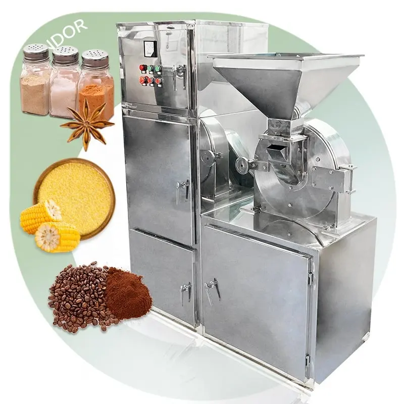Pulverizador comercial usado en seco, molinillo de vainilla, trituradora de especias, molinillo de granos, Mini máquina de molinillo de azúcar