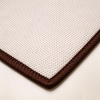 Maßgefertigte Jacquard-Polyester Moderne Küchenbodenmatte Rutschfeste PVC-Rückseite Waschbarer Dekorativer Teppich