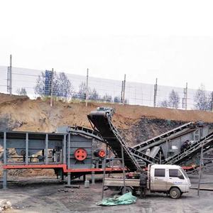 Grande pietra frantoio macchina cingolato tipo frantumazione e vagliatura - Product Image 5